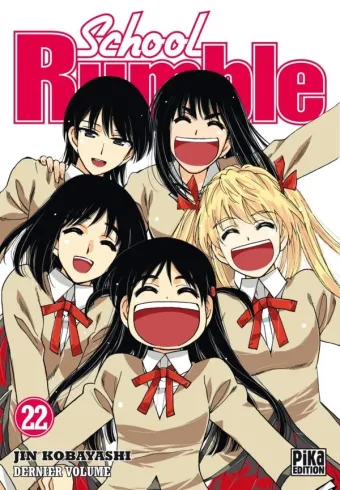 Couverture du manga School rumble Tome 22