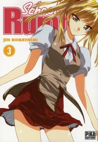 Couverture du manga School rumble Tome 3