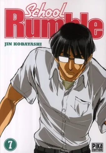 Couverture du manga School rumble Tome 7