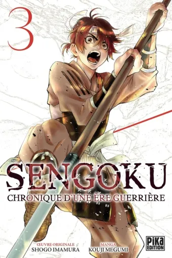 Couverture du manga Sengoku – chronique d’une ère guerrière Tome 3