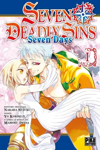 Couverture du manga Seven deadly sins – seven days Tome 1
