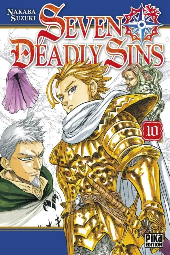 Couverture du manga Seven deadly sins Tome 10