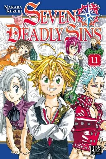 Couverture du manga Seven deadly sins Tome 11