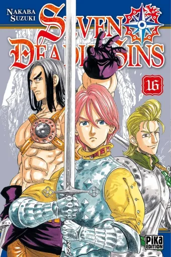 Couverture du manga Seven deadly sins Tome 16