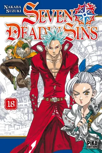Couverture du manga Seven deadly sins Tome 18
