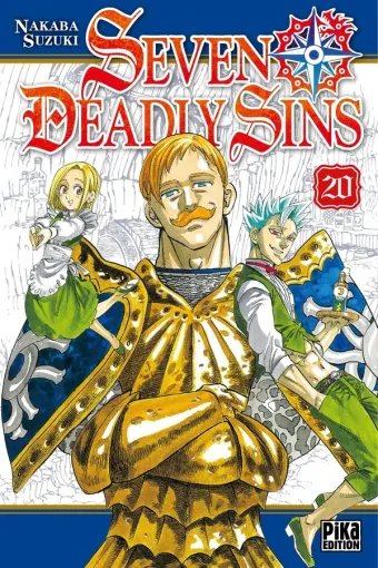 Couverture du manga Seven deadly sins Tome 20