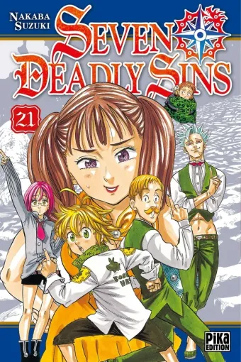 Couverture du manga Seven deadly sins Tome 21