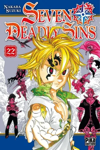 Couverture du manga Seven deadly sins Tome 22
