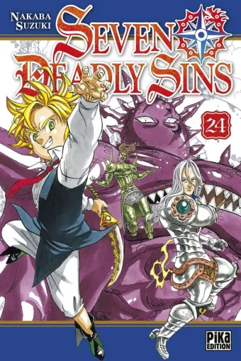 Couverture du manga Seven deadly sins Tome 24