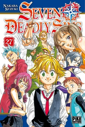 Couverture du manga Seven deadly sins Tome 27