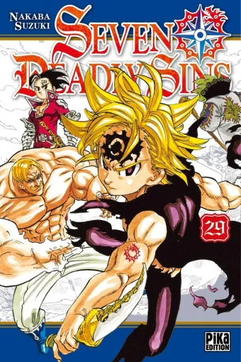 Couverture du manga Seven deadly sins Tome 29