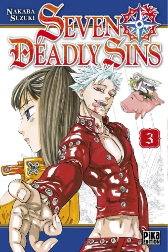 Couverture du manga Seven deadly sins Tome 3