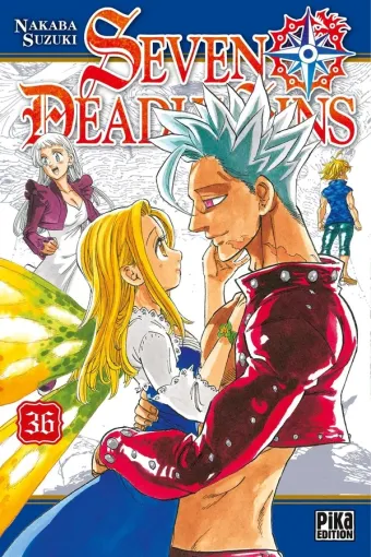 Couverture du manga Seven deadly sins Tome 36