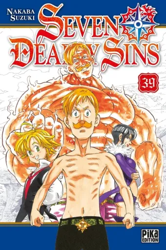 Couverture du manga Seven deadly sins Tome 39