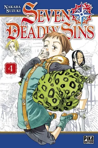 Couverture du manga Seven deadly sins Tome 4