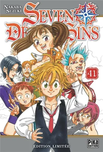 Couverture du manga Seven deadly sins Tome 41