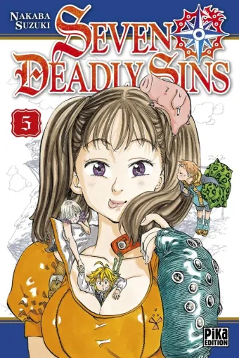 Couverture du manga Seven deadly sins Tome 5