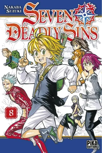 Couverture du manga Seven deadly sins Tome 8