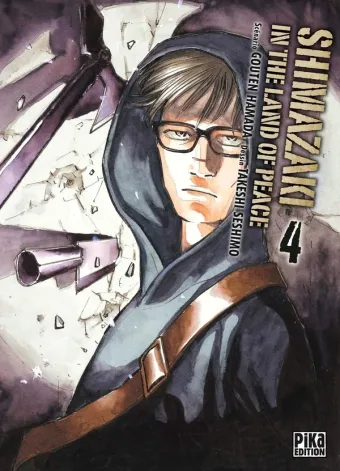 Couverture du manga Shimazaki in the land of peace Tome 4