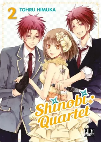 Couverture du manga Shinobi quartet Tome 2