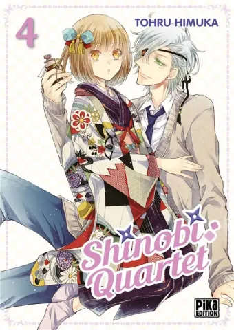 Couverture du manga Shinobi quartet Tome 4