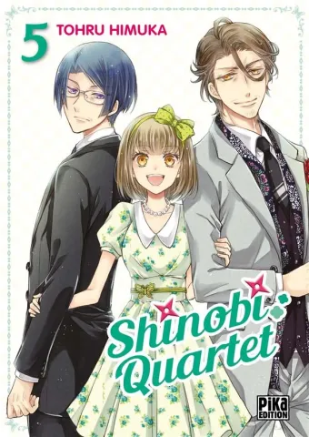 Couverture du manga Shinobi quartet Tome 5