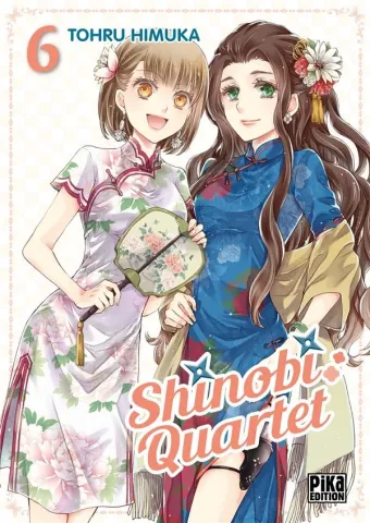 Couverture du manga Shinobi quartet Tome 6