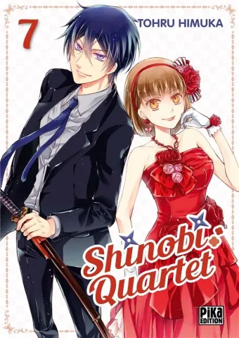 Couverture du manga Shinobi quartet Tome 7
