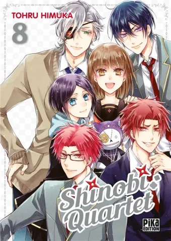 Couverture du manga Shinobi quartet Tome 8