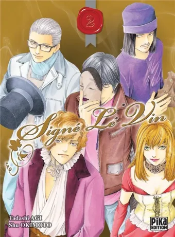 Couverture du manga Signé Le Vin Tome 2
