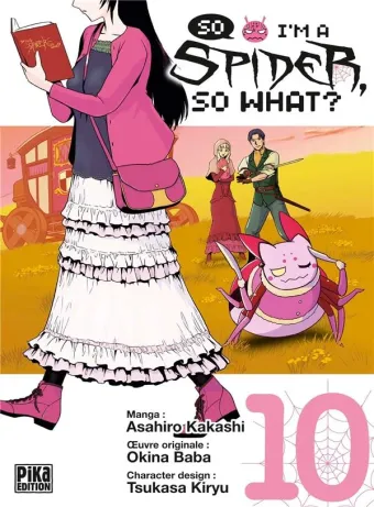 Couverture du manga So I’m a spider, so what ? Tome 10