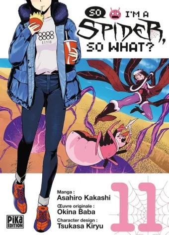 Couverture du manga So I’m a spider, so what ? Tome 11