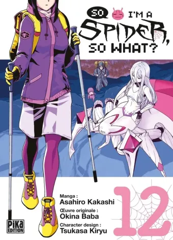 Couverture du manga So I’m a spider, so what ? Tome 12