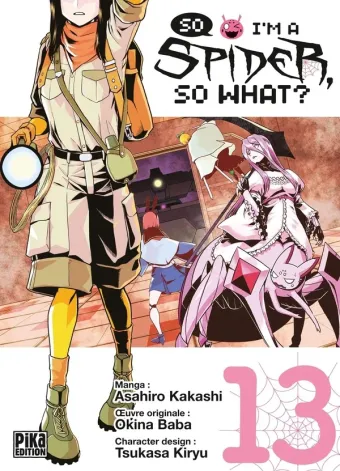 Couverture du manga So I’m a spider, so what ? Tome 13