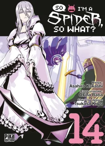 Couverture du manga So I’m a spider, so what ? Tome 14