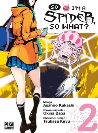 Couverture du manga So I’m a spider, so what ? Tome 2