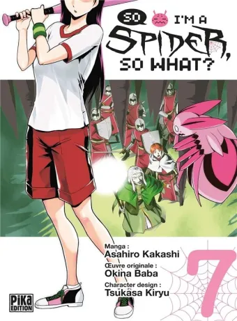 Couverture du manga So I’m a spider, so what ? Tome 7
