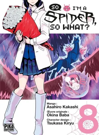 Couverture du manga So I’m a spider, so what ? Tome 8