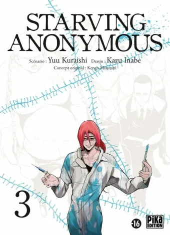 Couverture du manga Starving anonymous Tome 3