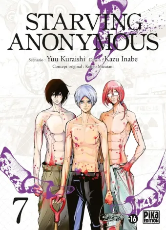 Couverture du manga Starving anonymous Tome 7