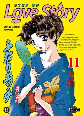 Couverture du manga Step up love story Tome 11