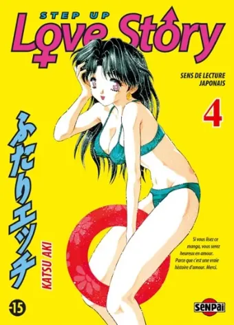 Couverture du manga Step up love story Tome 4