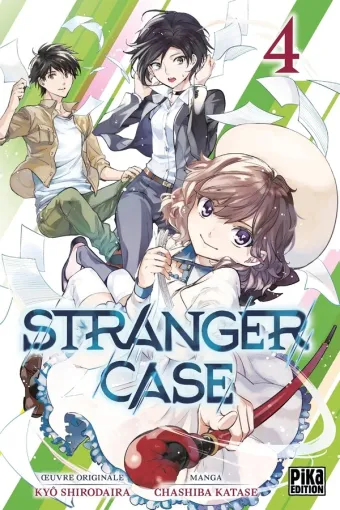 Couverture du manga Stranger case Tome 4