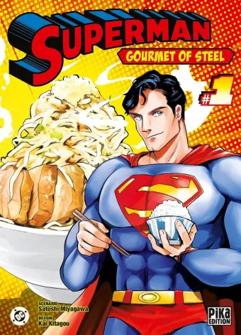 Couverture du manga Superman – gourmet of steel Tome 1