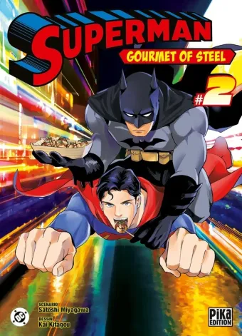 Couverture du manga Superman – gourmet of steel Tome 2