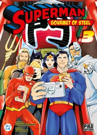 Couverture du manga Superman – gourmet of steel Tome 3