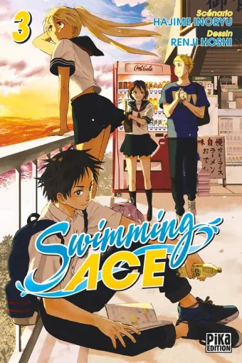 Couverture du manga Swimming ace Tome 3