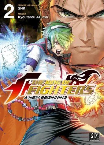 Couverture du manga The king of fighters – a new beginning Tome 2