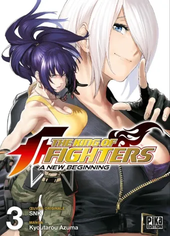 Couverture du manga The king of fighters – a new beginning Tome 3