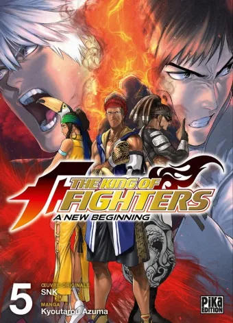 Couverture du manga The king of fighters – a new beginning Tome 5